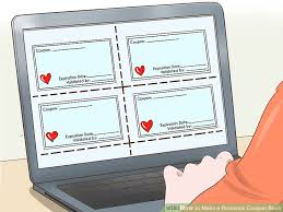 3 Ways To Make A Romantic Coupon Book Wikihow