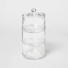 Shop items you love at overstock, with free shipping on everything* and easy returns. Tiered Canister Apothecary Glass Clear Threshold Target
