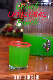 To me is a life saver when i just want to make one cocktail and cater for those non alcoholic drinkers and those that like a boozy drink, and either way you make it is equally delicious. Grinch Punch Christmas Green Punch The Farmwife Drinks
