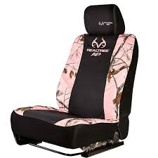 Pink Camouflage Bucket Seat Covers