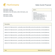 Create invoices using quote templates. Sales Quote Proposal Template Formstack Documents