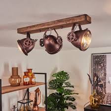 Herford Ceiling Light Clear Rust