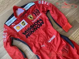 Ayrton senna's 1987 race suit, which adheres to the fia's 1986 specifications, is a major piece of f1 history. Leclerc 2020 Mission Winnow Replica Racing Suit Ferrari F1