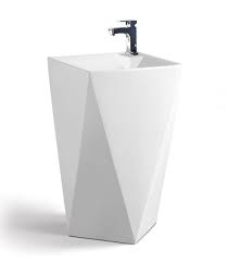 maccione modern pedestal sink