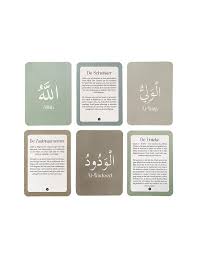 99 namen van Allah kaarten – Noenshop