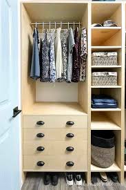 easy diy custom closet organizer