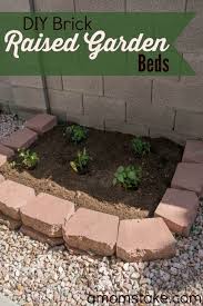 Diy Brick Raised Garden Beds A Mom S Take