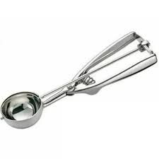 stainless steel ice cream scoop spoon