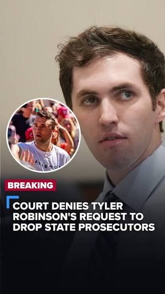 BREAKING: A judge has denied a motion to disqualify the prosecution in #TylerRobinson's murder trial. Robinson is accused of killing #CharlieKirk in September on the Utah Valley University campus., ...