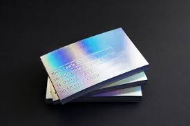 Explore stationery cards designed by thousands of independent artists worldwide. Graphic Design Holographic Foil Google Search Foil Business Cards Business Card Mock Up Business Cards Mockup Psd