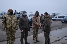 Про сюрпризи природи в донбасі. Zelensky Comes To Donbas Zelensky G7 Ambassadors Arrive In Donbas 112 International
