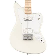 Strats olympic white/maple board with mint green guard. Squier Mini Jazzmaster Hh Olympic White Electric Guitar World Of Music