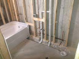 proper ways to relocate plumbing when