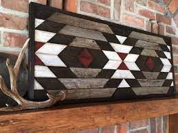 Canyon Reclaimed Wood Wall Art Upcycled