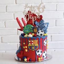 Ligová nula pro jana laštůvku. Fcb Football Fans Cream Cake Cake For Kids Birthday Party Pandoracake Ae