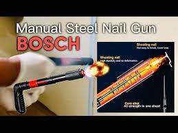 how to use manual steel nail gun rivet