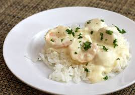 Image result for Creamy Newburg Sauce over fish
