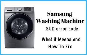 samsung washer sud or 5ud error code