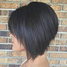 The modern short bob with bangs is back from the 90's! The Full Stack 50 Hottest Stacked Bob Haircuts