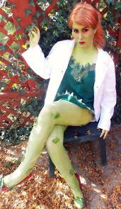 poison ivy makeup cosplay