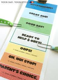 Free Printable Childrens Behavior Clip Chart For Use At