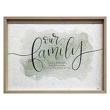 Our Family Wall Sign 24x18