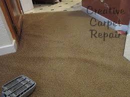 creative carpet repair repair it don