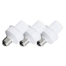 Led Concepts Remote Control Wireless Light Bulb Socket Cap Switch For Lamps Bulbs And Fixtures Set Of 3 Sockets Led Concepts