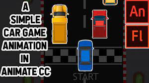 a simple 2d car game animation tutorial