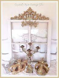 Ornate Crown Wall Decor Applique