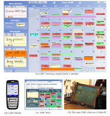 The Linc Digital Family Calendar Designed To Augment