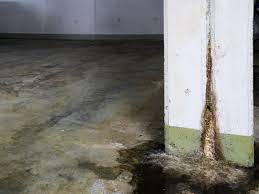 water leak under a foundation slab