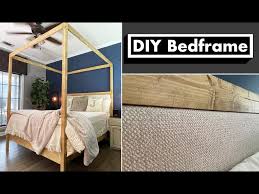 Modern Bed Frame Diy Canopy Bed Frame