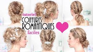 10 COIFFURES de SOIREE/MARIAGE/RENTREE SCOLAIRE ☆ Tuto facile pour les cheveux  long, mi long, court - YouTube