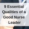Why good leadership is important in nursing