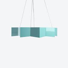 Star Pendant Light In Turquoise By Gie El Fy