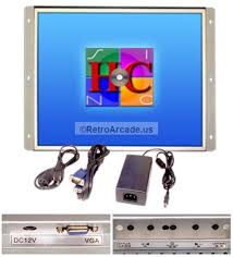 19 inch arcade game led monitor for