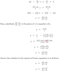 Methods To Solve System Of Equations