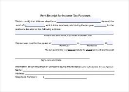 Sample Rent Receipt Form Template 7 Free Documents In Pdf
