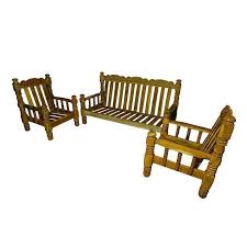 wooden sofa set with cushion in
