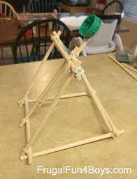 how to build a catapult out of dowel
