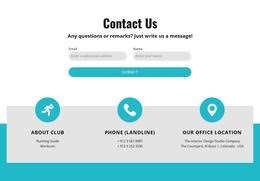 500 contact form html templates