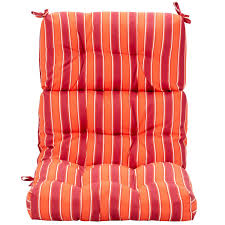 Tufted Patio High Back Chair Cushion