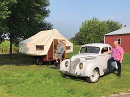 For questions or price on a special canvas. Bob Grambsch Leads Canvas Replacements In Making New Canvas Tent Tops For Old Pop Up Camper Trailers Specialty Fabrics Review