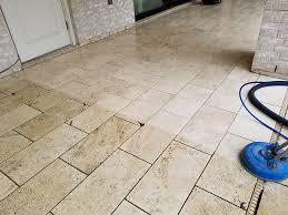 travertine floor cleaning houston