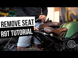Removing The Seat On Your Bmw R9t