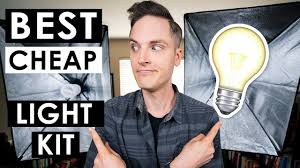 Best Budget Lighting Kit For Youtube Youtube