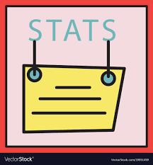 Statistics Icon Infographic Chart Symbol Modern