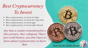The growth in cryptocurrency investment has genuinely been outstanding in the past years; What Is The Best Cryptocurrency To Invest In 2021 Digital4learn