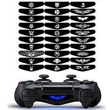 From 5 99 Enuo Light Bar Decal Stickers Set Of 30 Different Pcs For Ps4 Playstation 4 Controller Ps4 Accessories Playstation Ps4 Controller